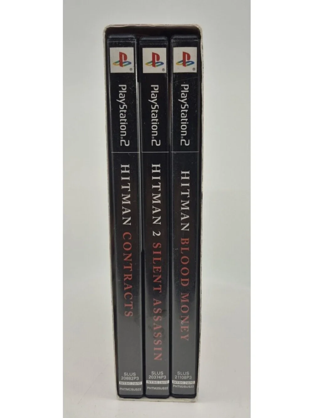 Hitman Trilogy (Sony PlayStation 2, 2007) Complete CIB With Sleeve & Bonus Disc